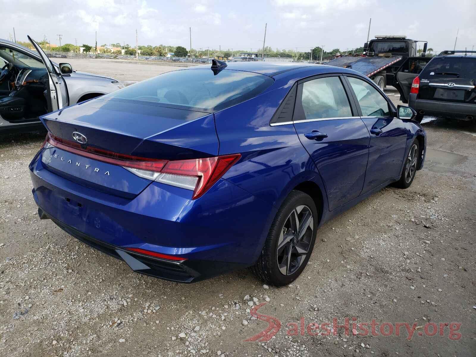 5NPLN4AG7MH026847 2021 HYUNDAI ELANTRA