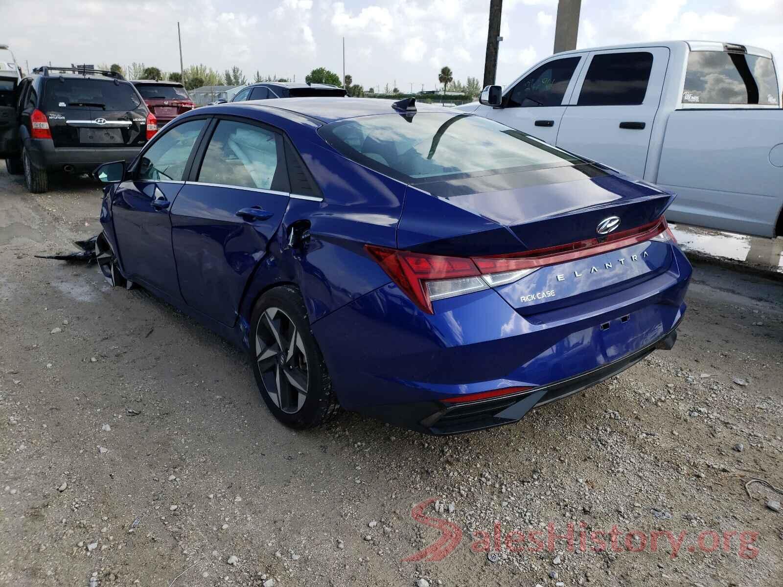 5NPLN4AG7MH026847 2021 HYUNDAI ELANTRA