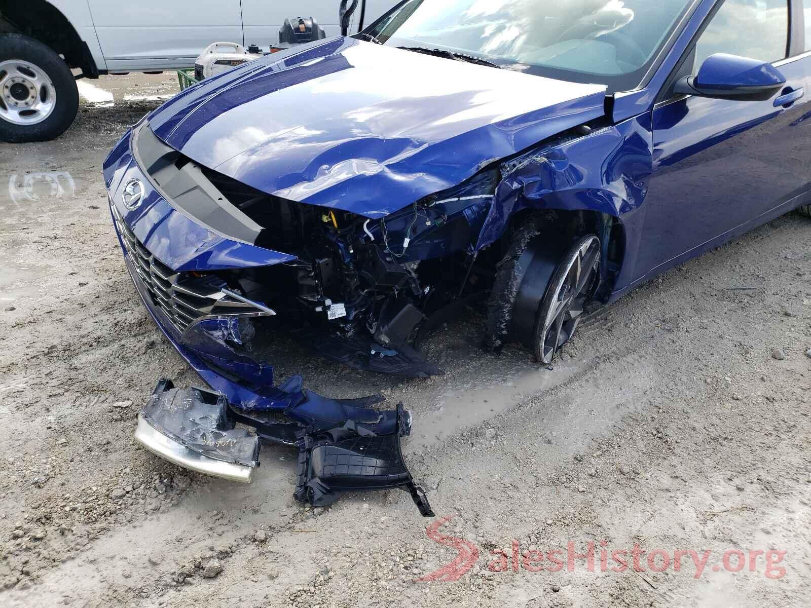 5NPLN4AG7MH026847 2021 HYUNDAI ELANTRA