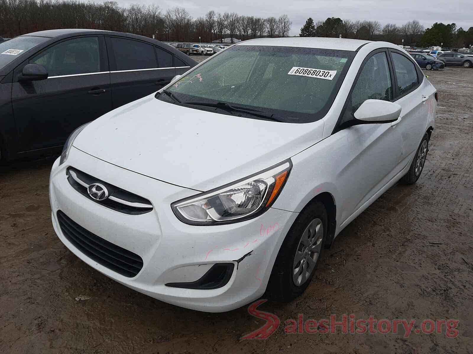 KMHCT4AE5GU140372 2016 HYUNDAI ACCENT