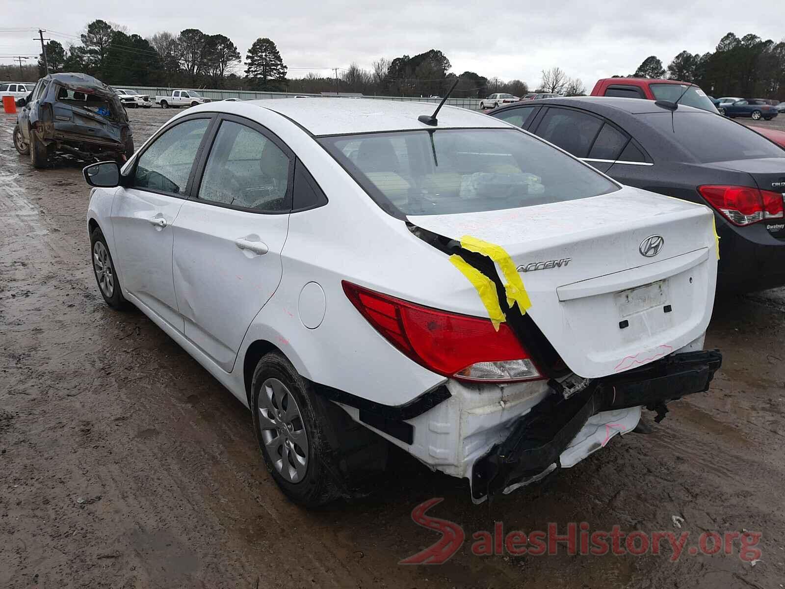 KMHCT4AE5GU140372 2016 HYUNDAI ACCENT