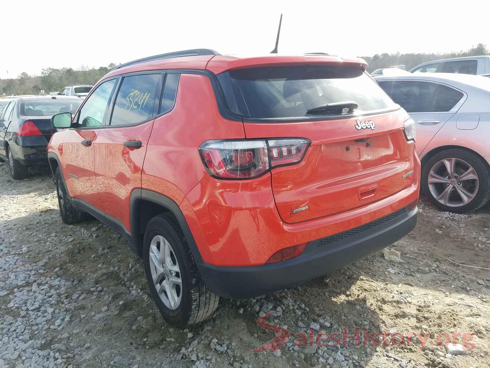 3C4NJCABXJT140162 2018 JEEP COMPASS