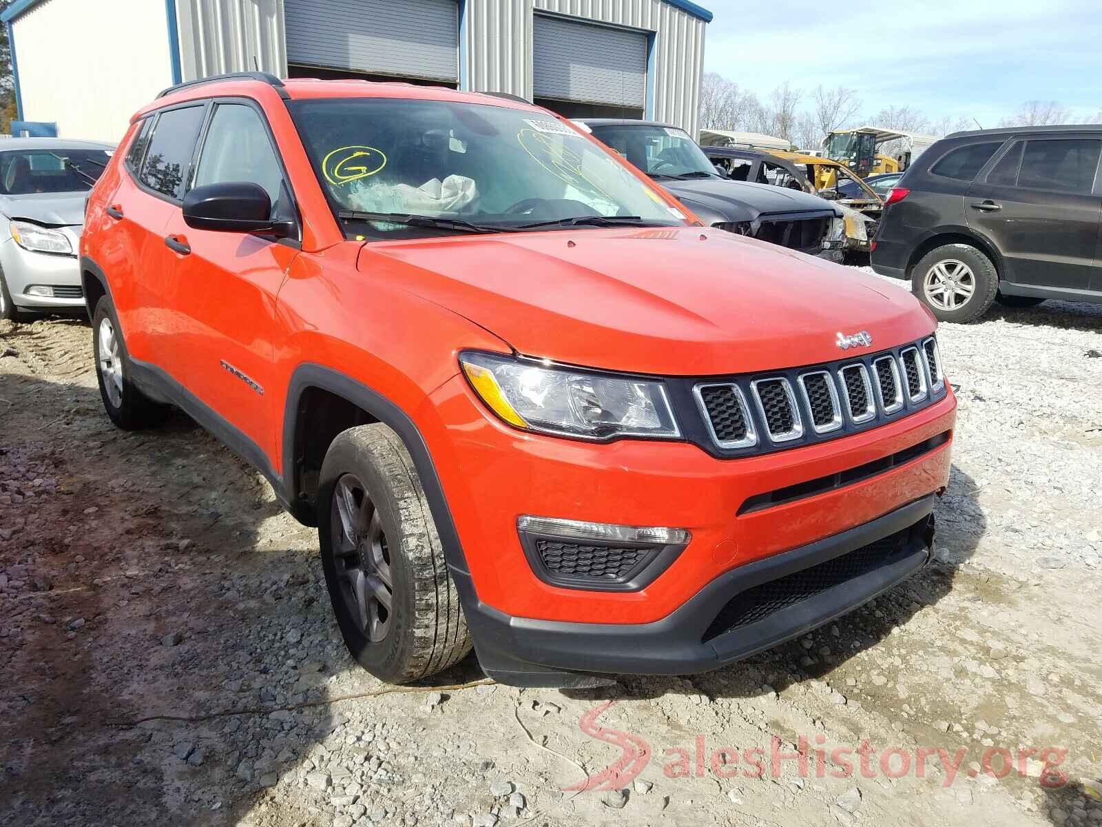 3C4NJCABXJT140162 2018 JEEP COMPASS