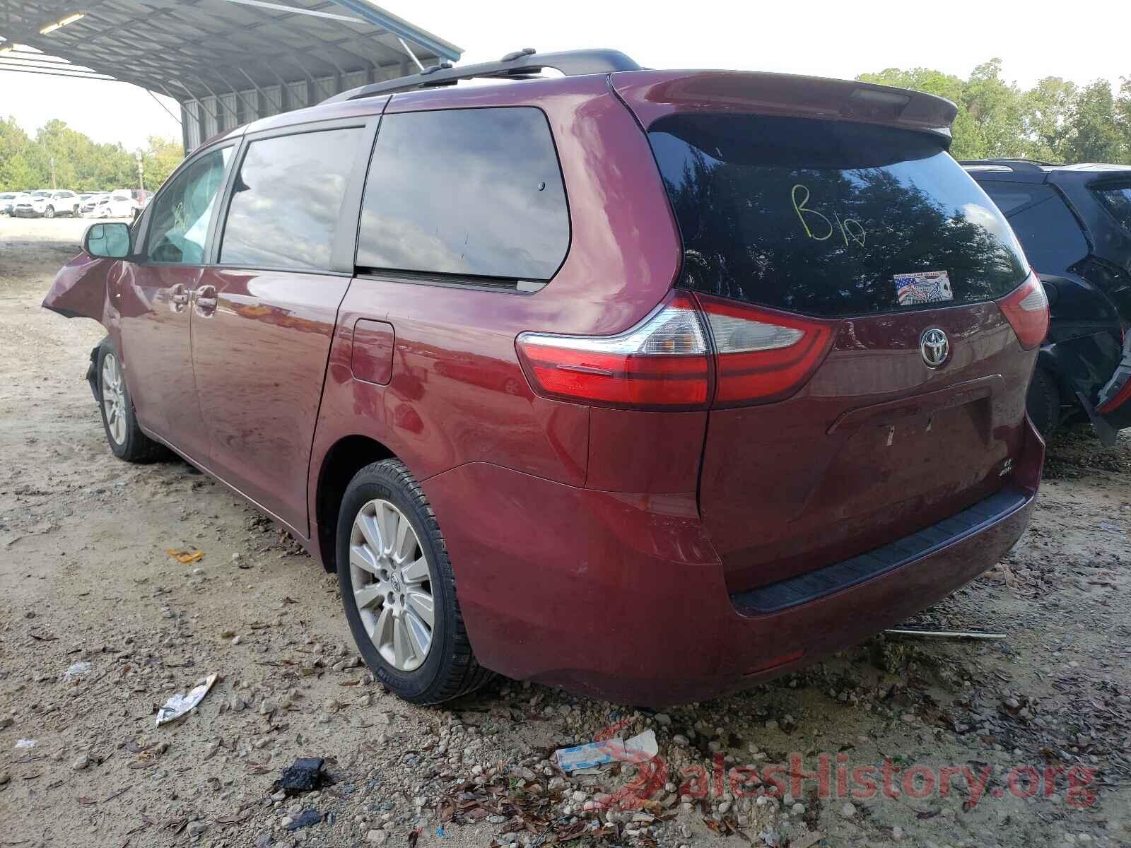 5TDJK3DC2GS134827 2016 TOYOTA SIENNA