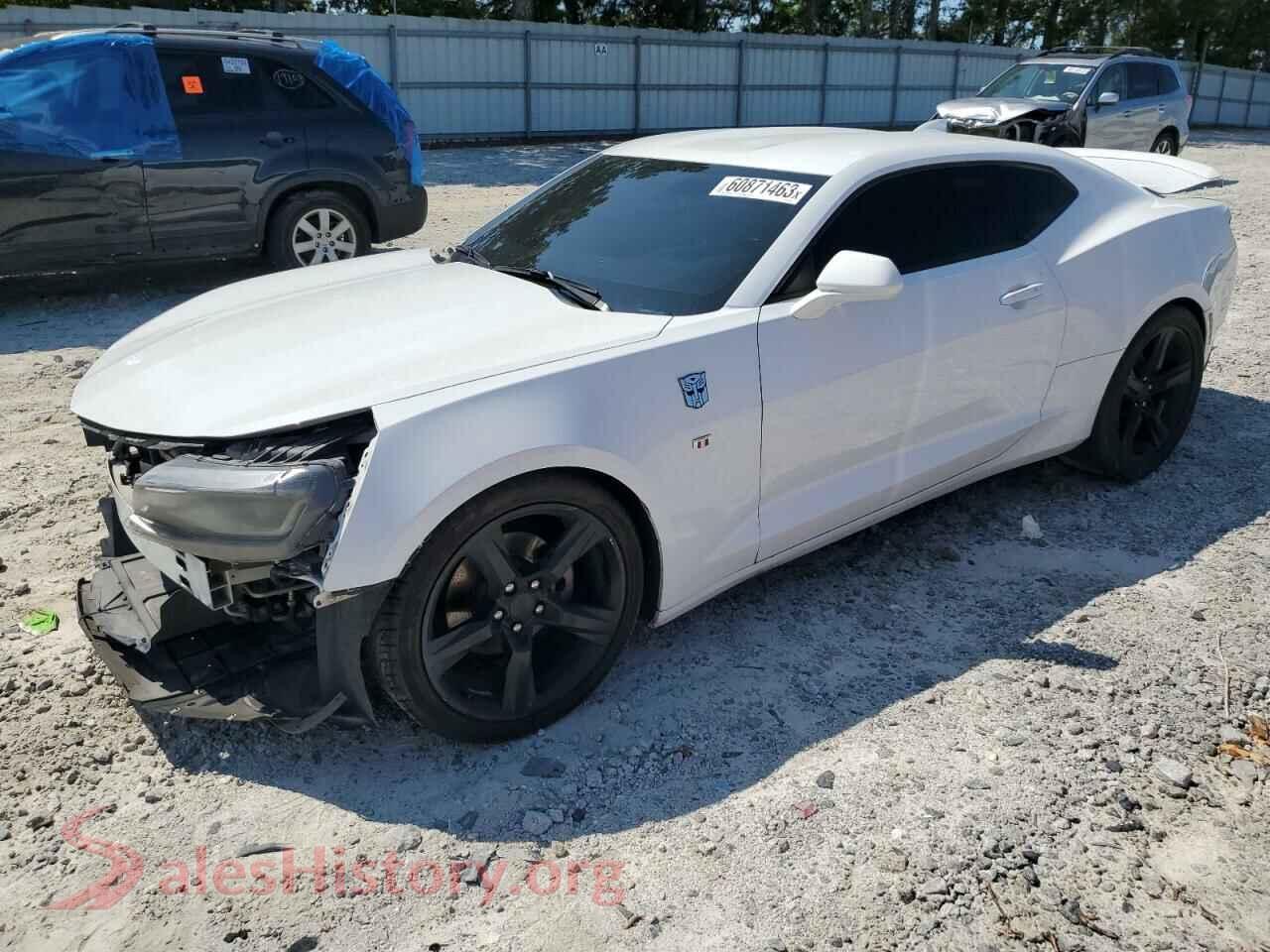 2018 CHEVROLET CAMARO VIN 1G1FB1RX6J0106960, auction photo