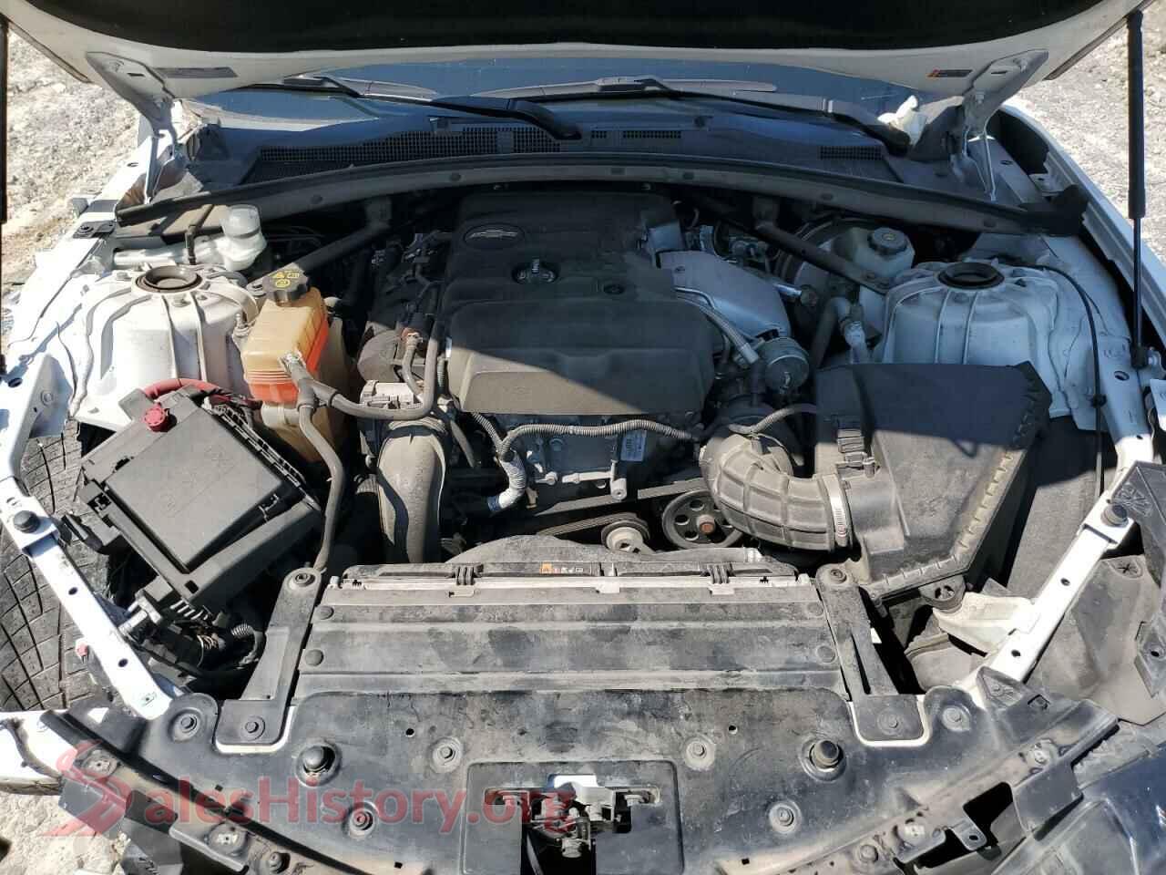 2018 CHEVROLET CAMARO VIN 1G1FB1RX6J0106960, VIN plate