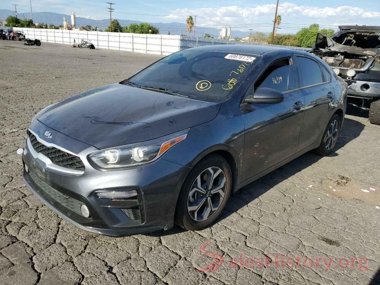 3KPF24AD4LE141727 2020 KIA FORTE