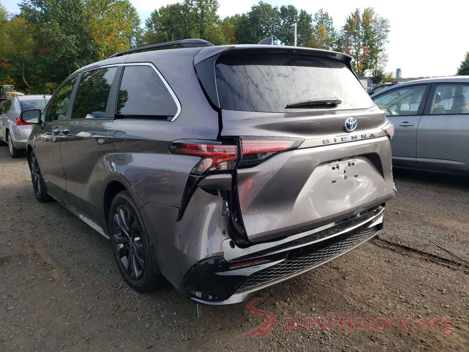 5TDDRKEC8MS007383 2021 TOYOTA SIENNA