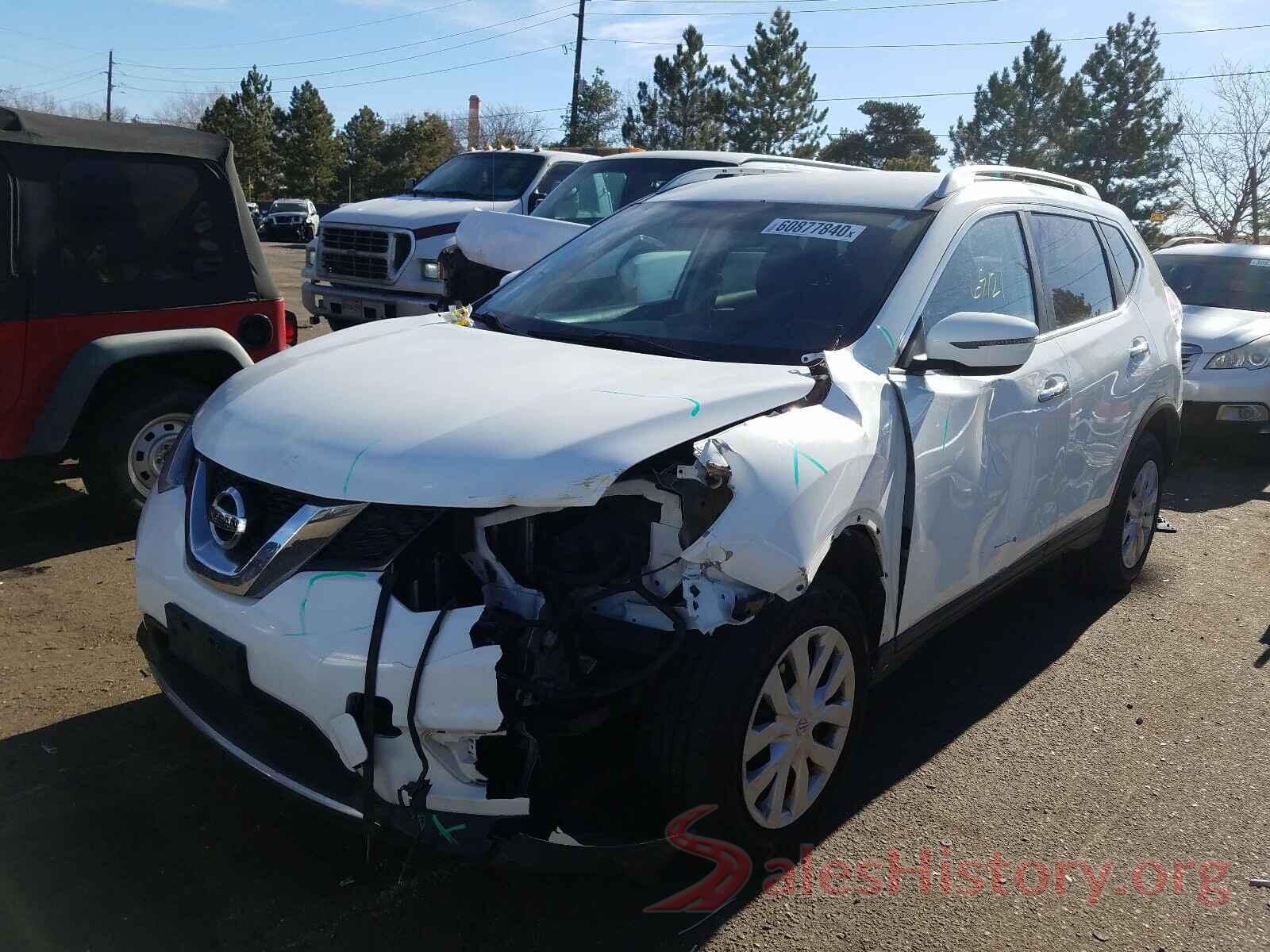 KNMAT2MVXGP621650 2016 NISSAN ROGUE