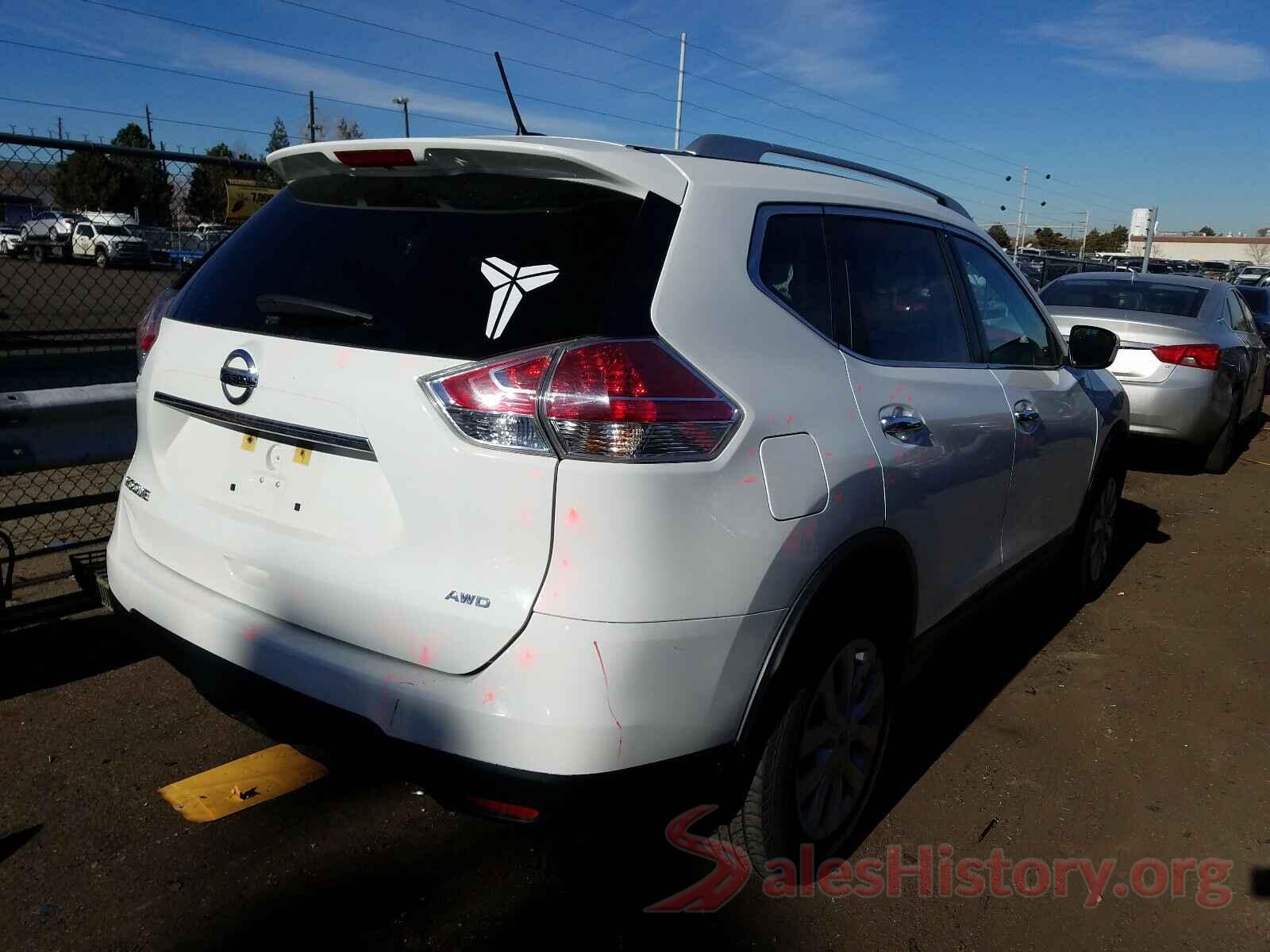 KNMAT2MVXGP621650 2016 NISSAN ROGUE