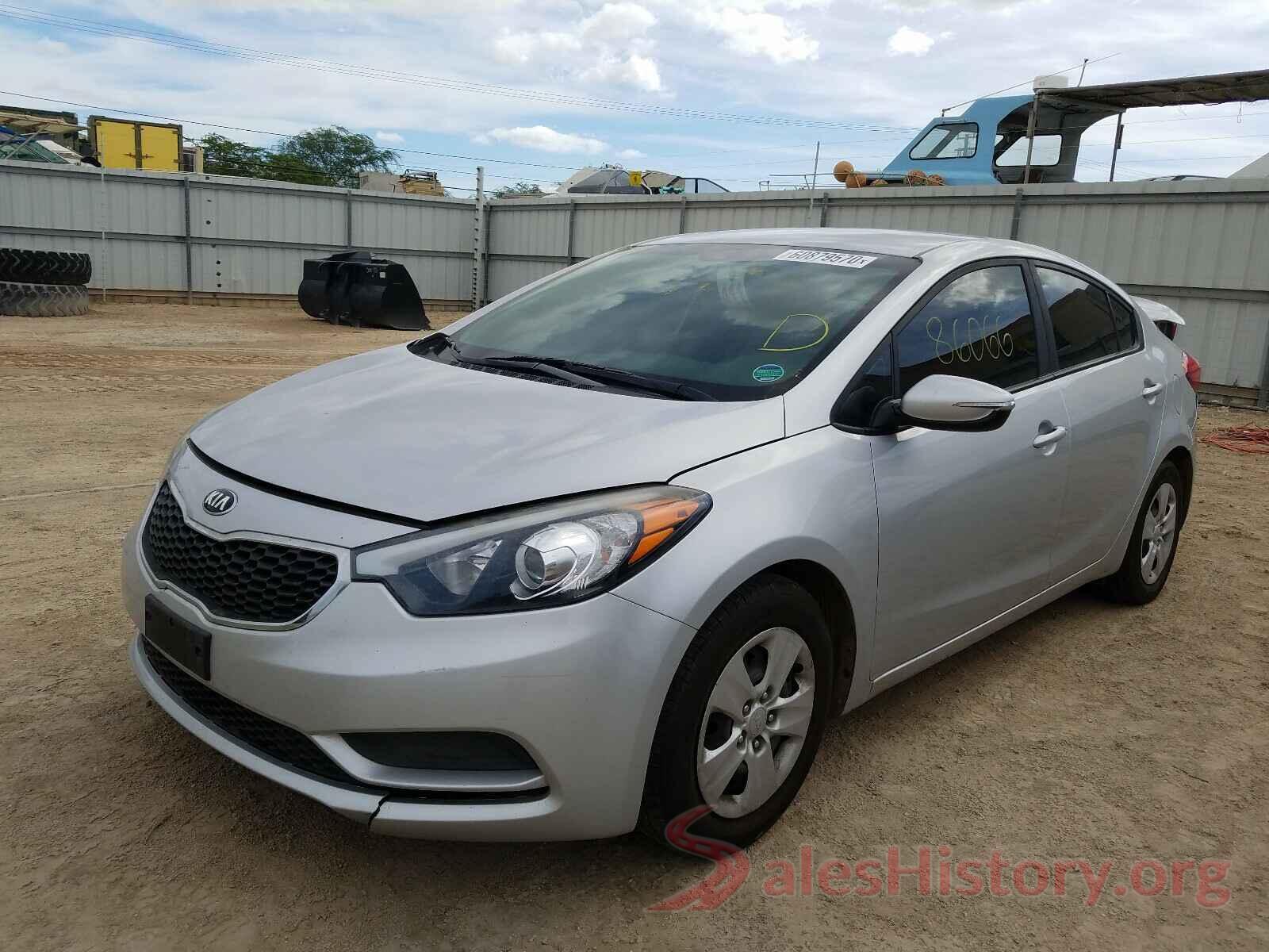 KNAFX4A60G5594860 2016 KIA FORTE