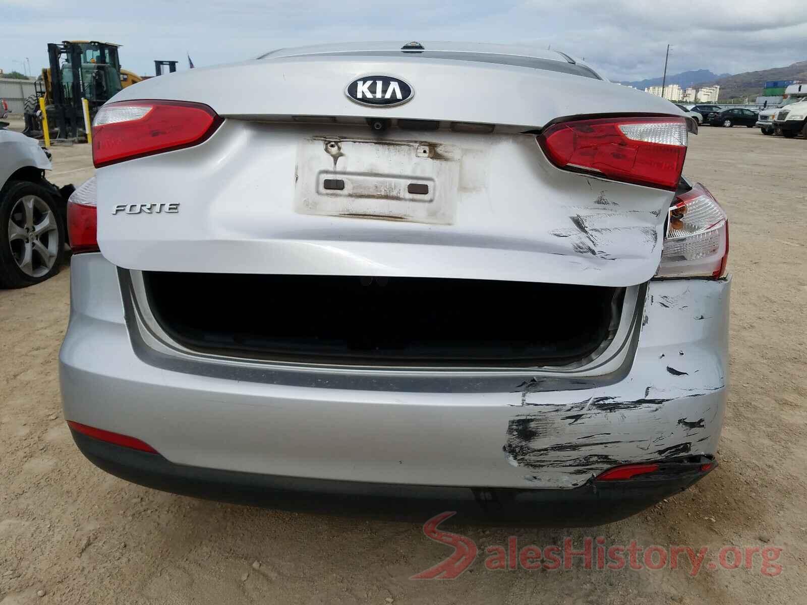 KNAFX4A60G5594860 2016 KIA FORTE