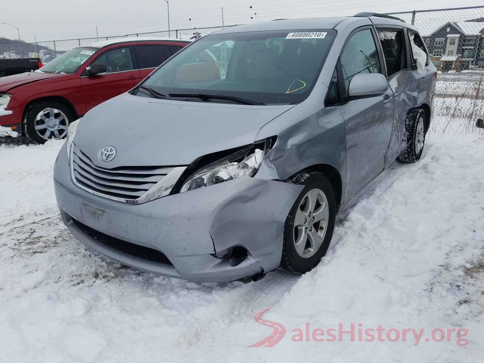 5TDKK3DC7GS694671 2016 TOYOTA SIENNA