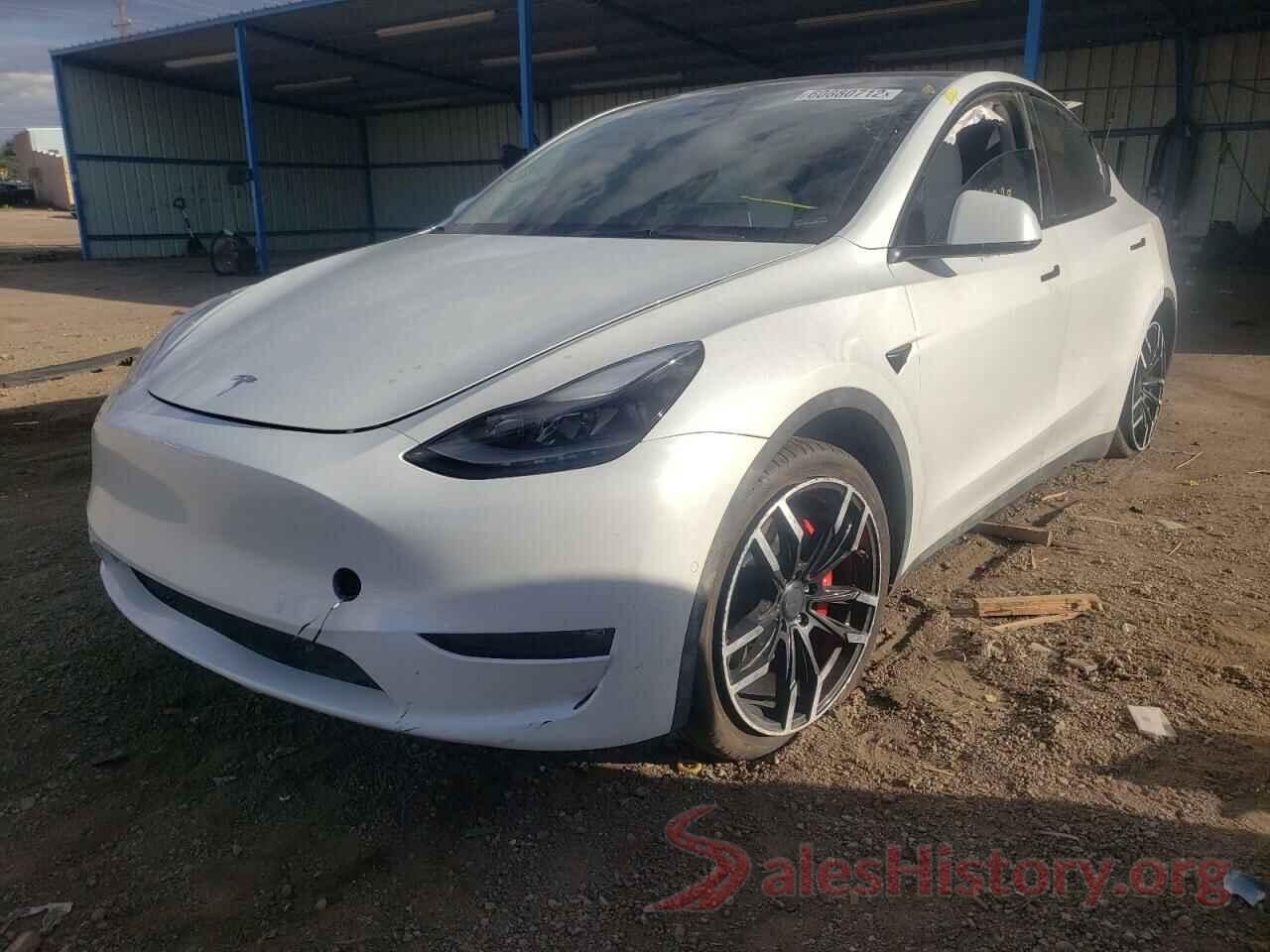 5YJYGDEF6MF211648 2021 TESLA MODEL Y