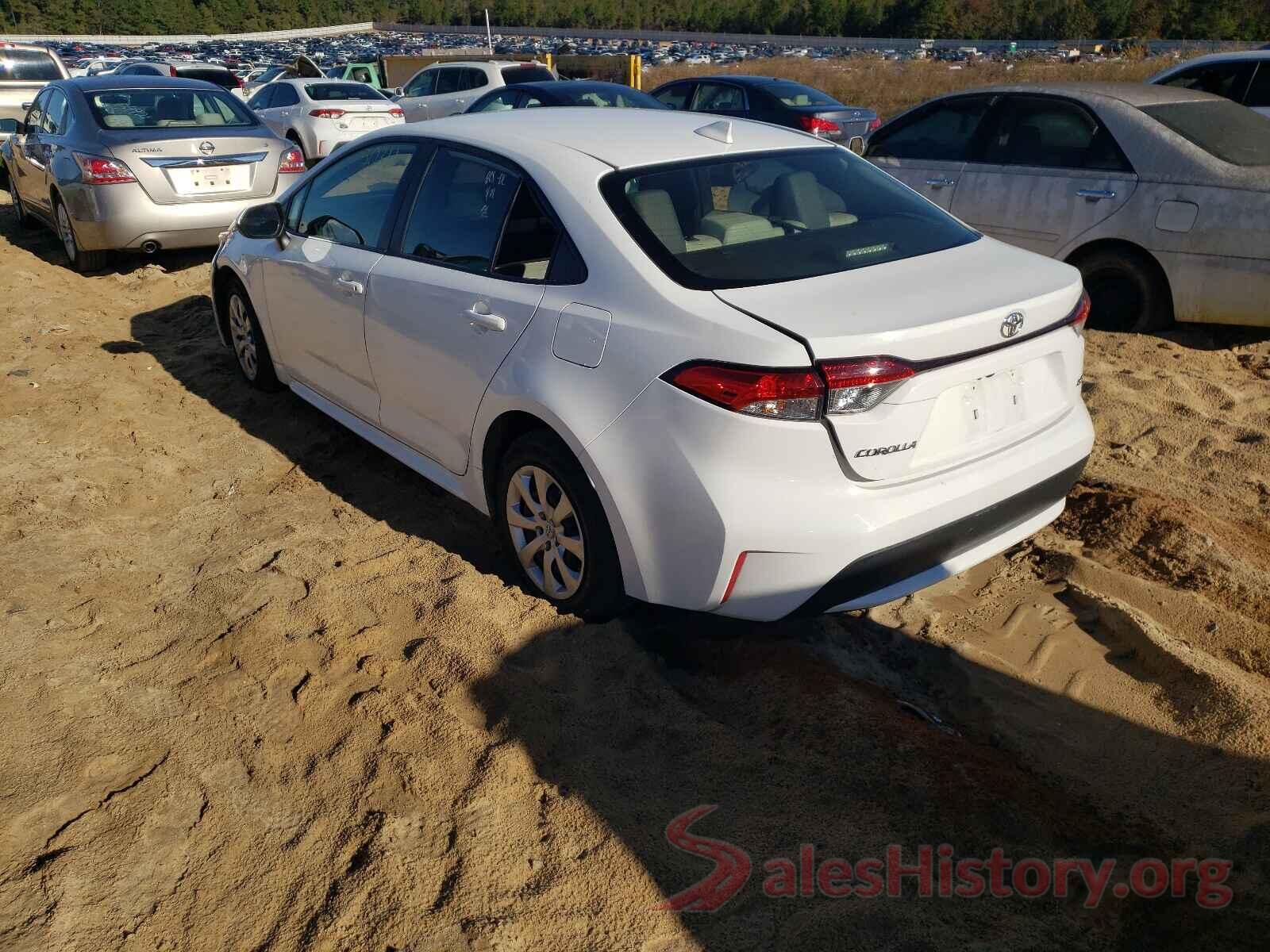 JTDEPRAE1LJ019333 2020 TOYOTA COROLLA