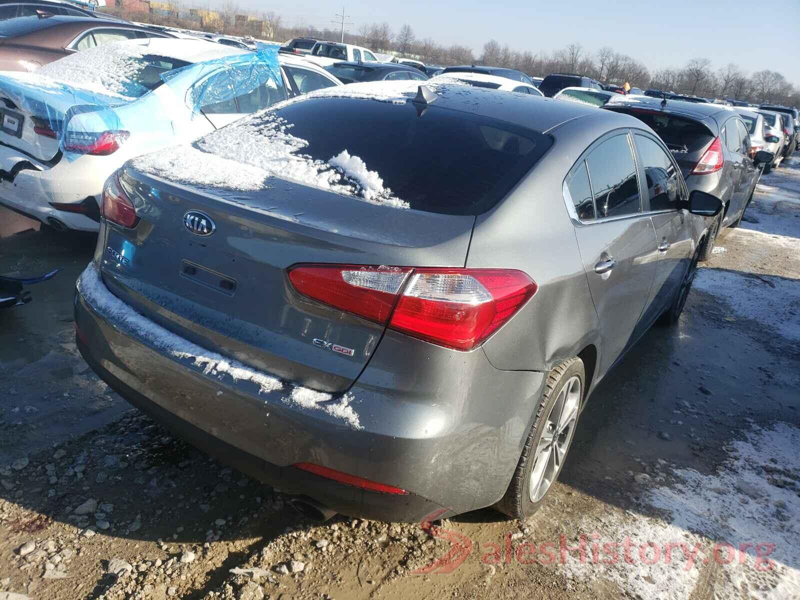 KNAFX4A81G5504987 2016 KIA FORTE