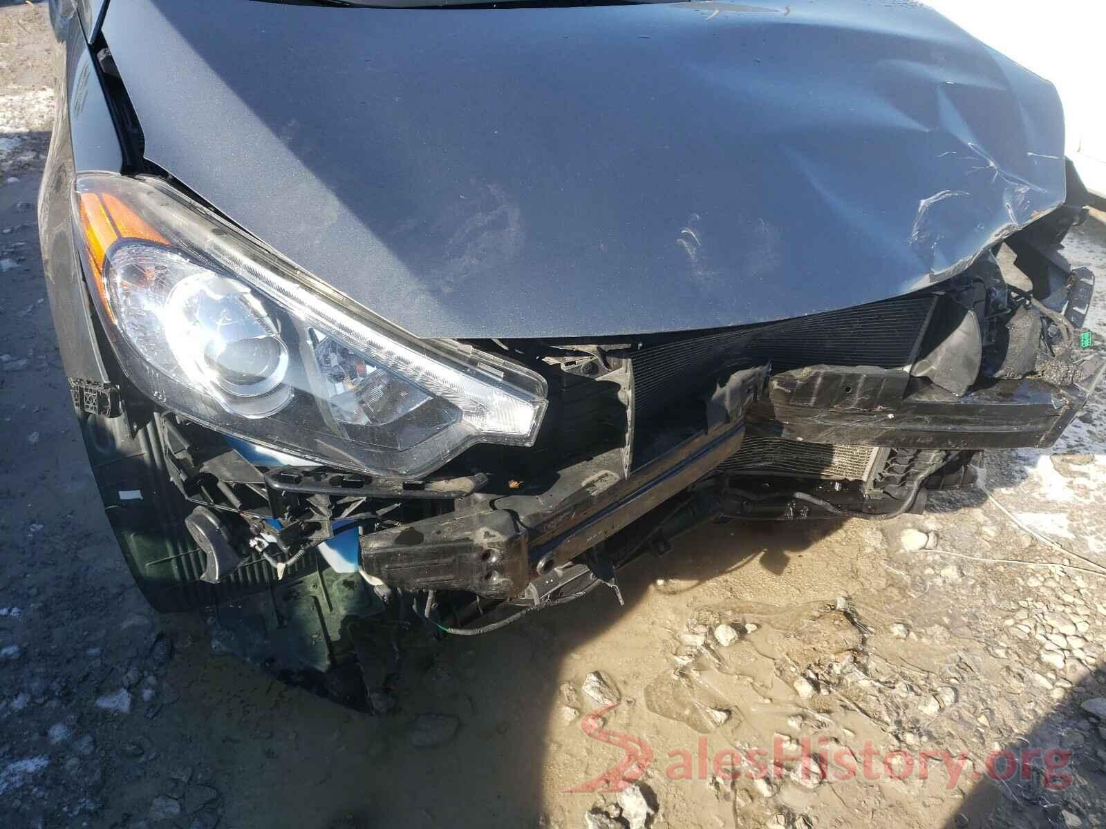 KNAFX4A81G5504987 2016 KIA FORTE