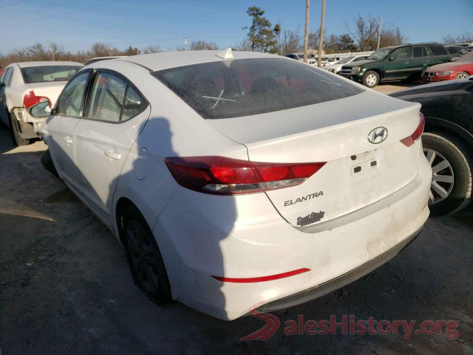 5NPD84LFXJH290544 2018 HYUNDAI ELANTRA