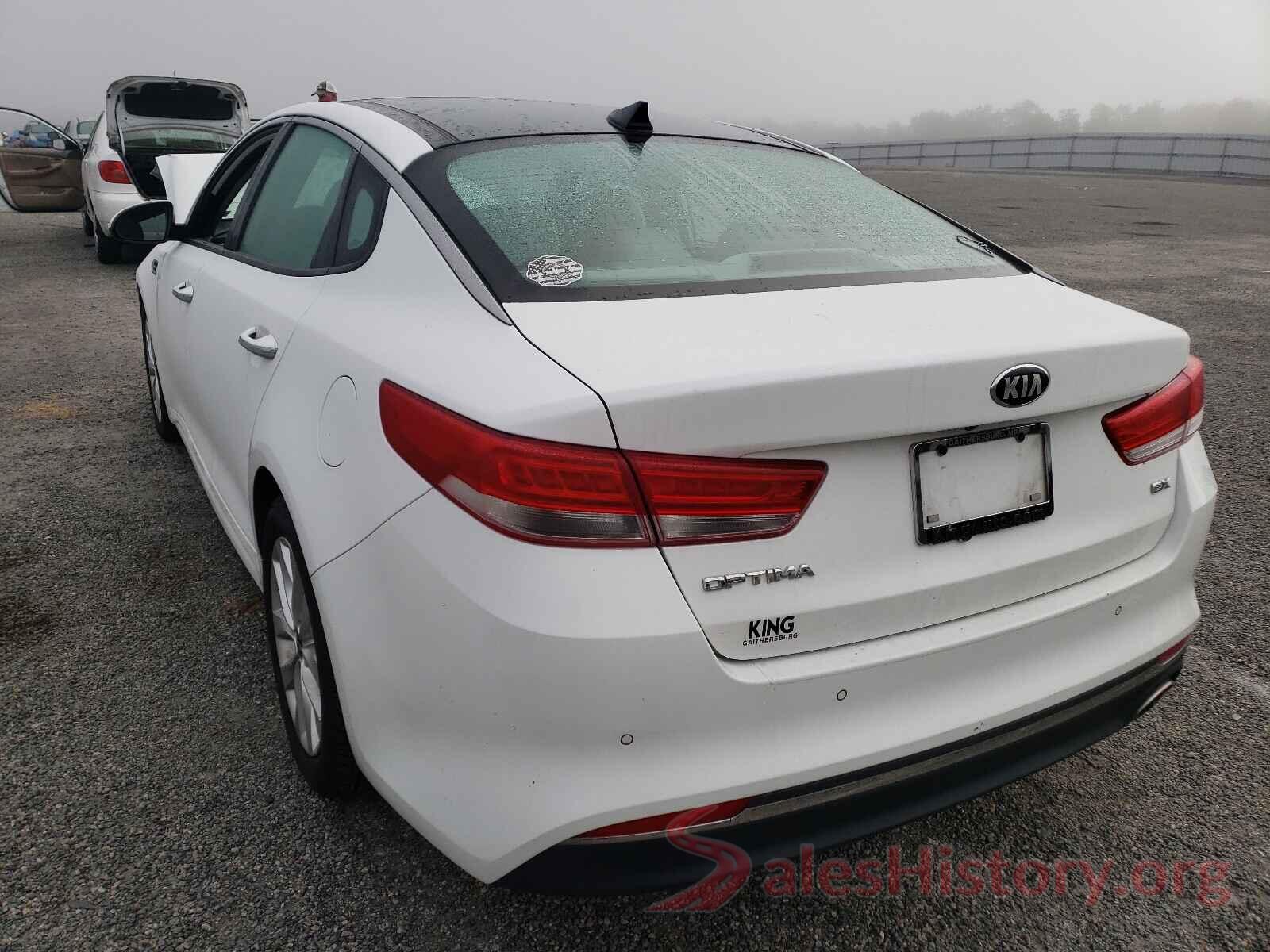 5XXGU4L36GG070160 2016 KIA OPTIMA