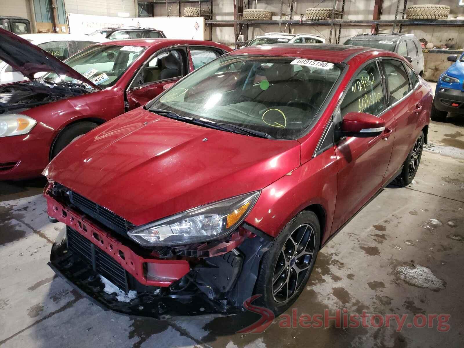 1FADP3H25HL283287 2017 FORD FOCUS