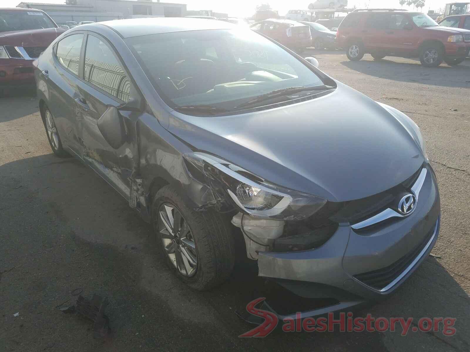 KMHDH4AE7GU625151 2016 HYUNDAI ELANTRA