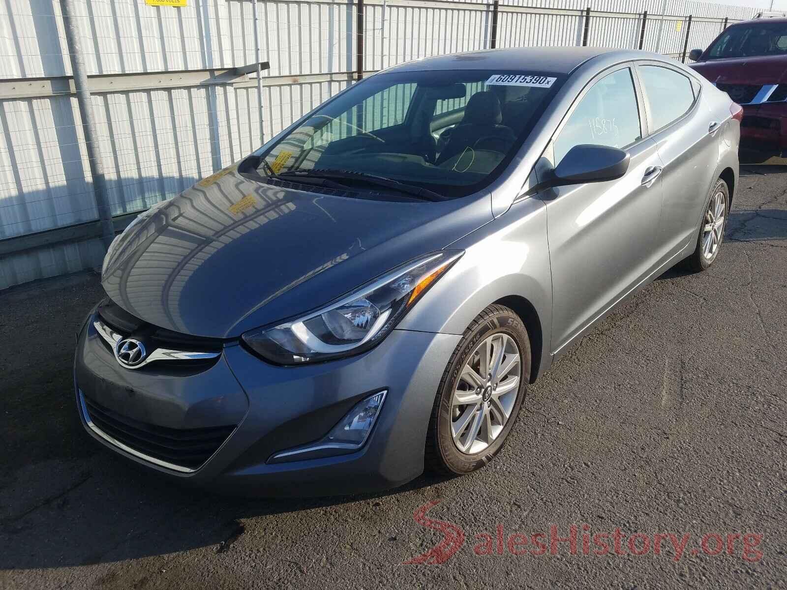 KMHDH4AE7GU625151 2016 HYUNDAI ELANTRA