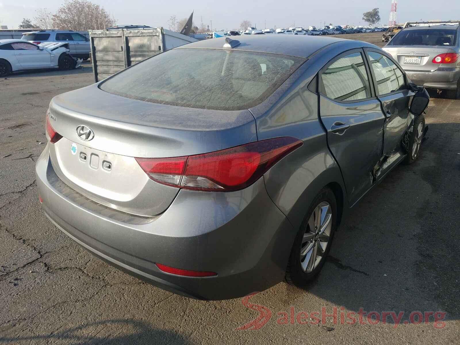 KMHDH4AE7GU625151 2016 HYUNDAI ELANTRA