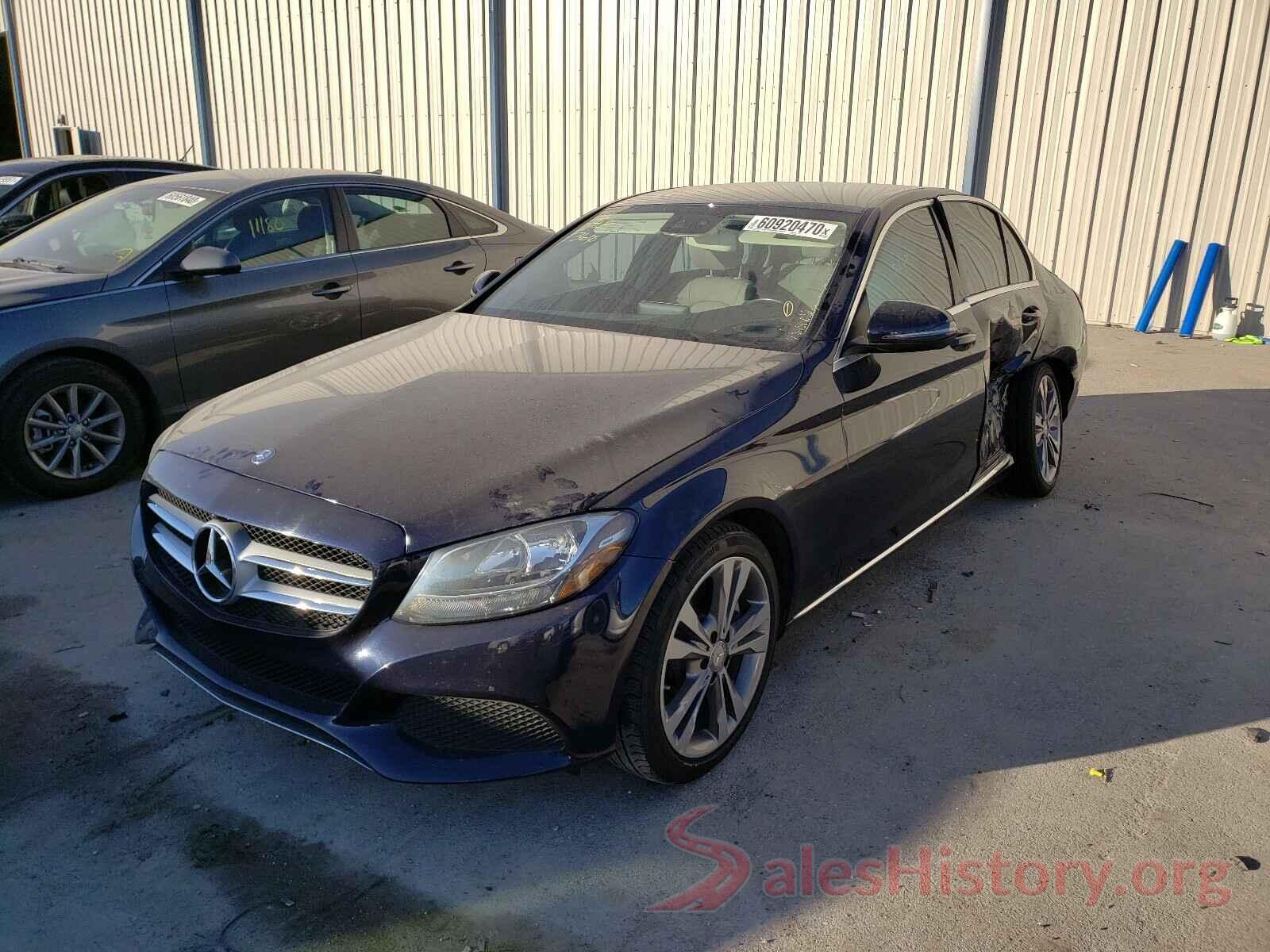 55SWF4JB3GU158455 2016 MERCEDES-BENZ C CLASS