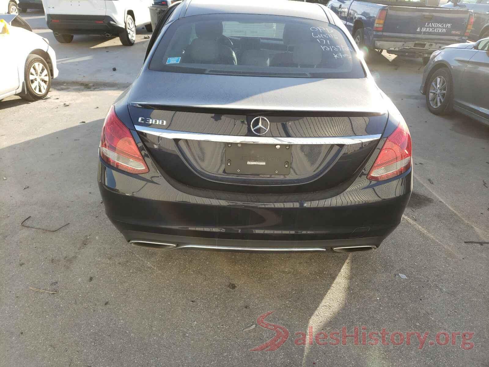 55SWF4JB3GU158455 2016 MERCEDES-BENZ C CLASS