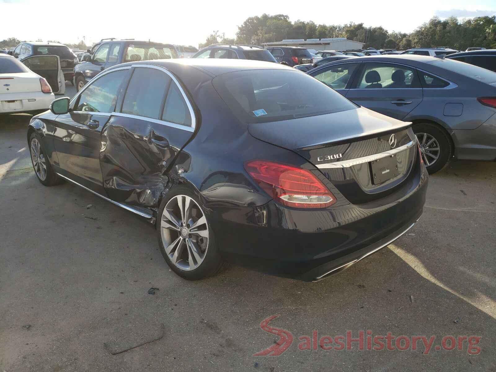 55SWF4JB3GU158455 2016 MERCEDES-BENZ C CLASS