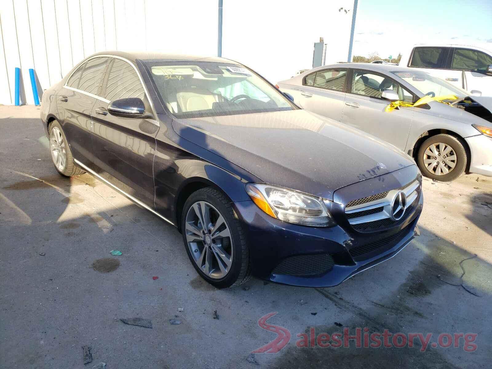 55SWF4JB3GU158455 2016 MERCEDES-BENZ C CLASS