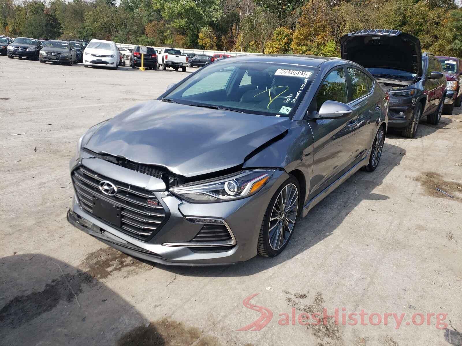 KMHD04LBXJU705397 2018 HYUNDAI ELANTRA