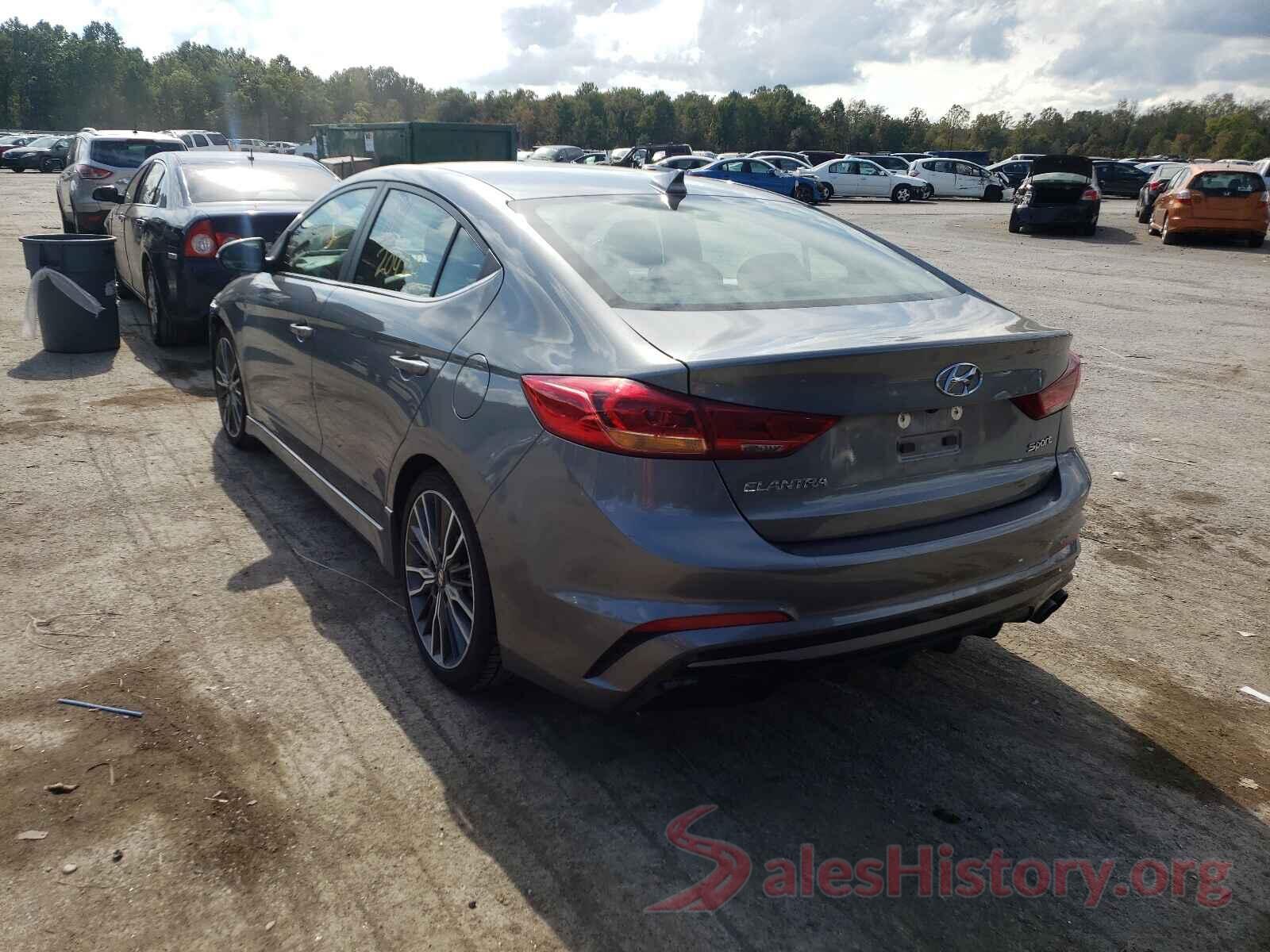 KMHD04LBXJU705397 2018 HYUNDAI ELANTRA