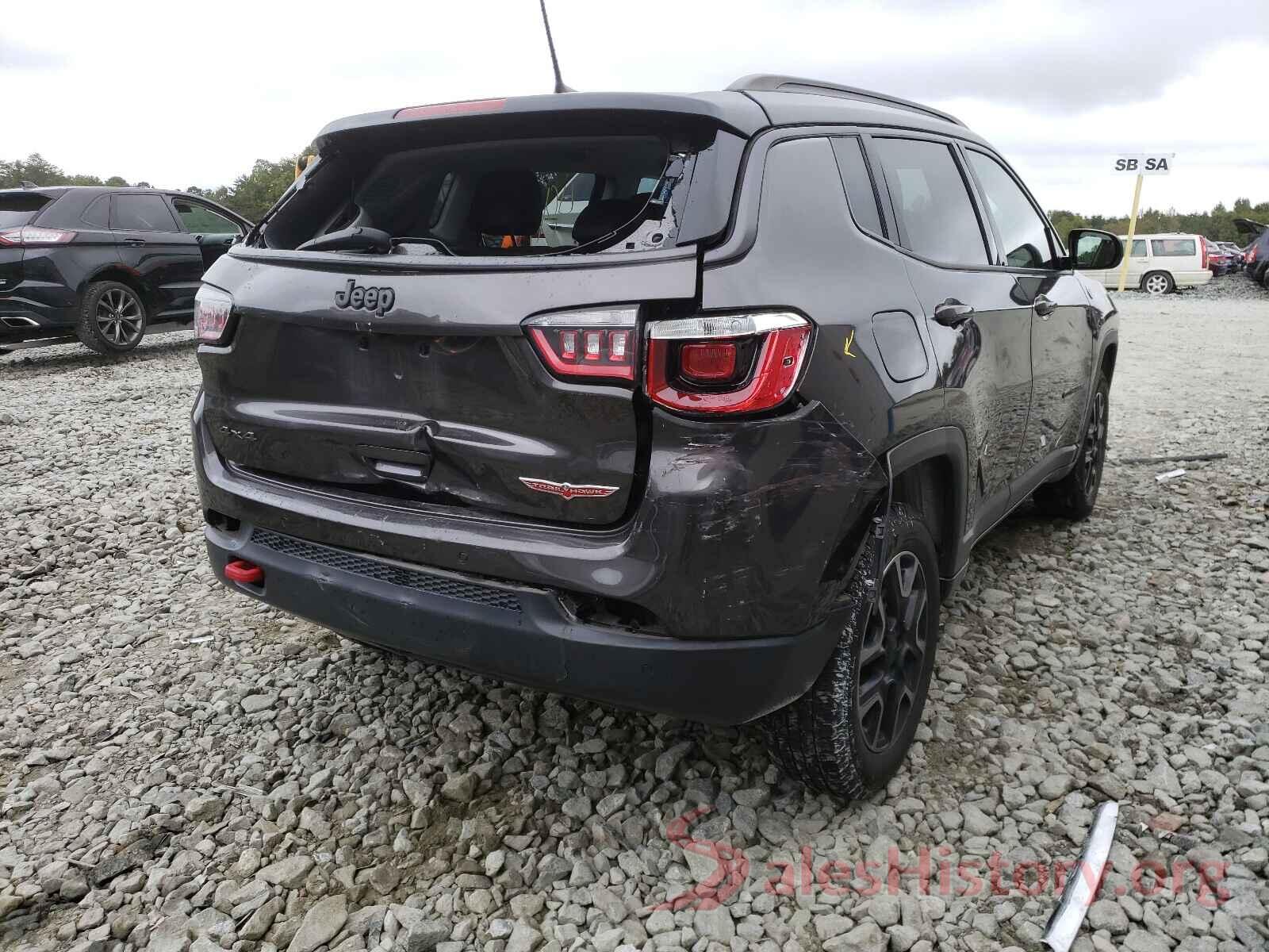 3C4NJDDB5KT622315 2019 JEEP COMPASS