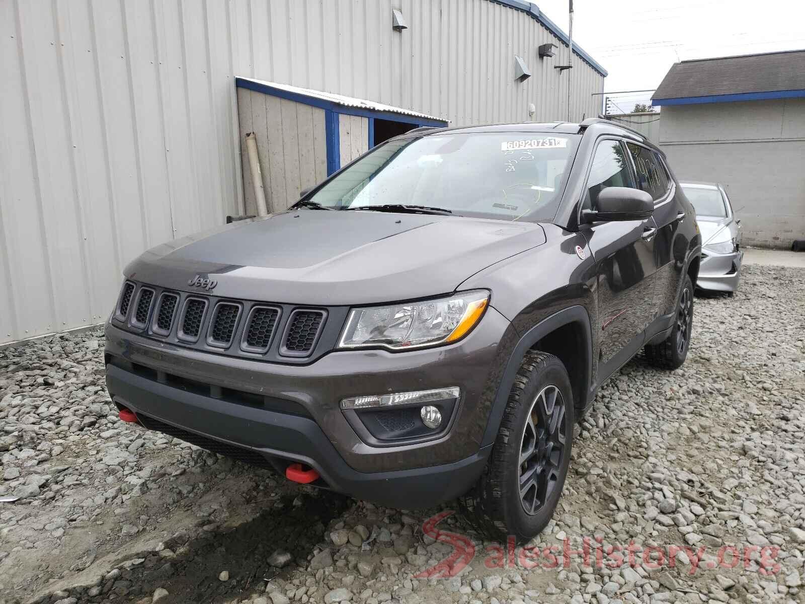 3C4NJDDB5KT622315 2019 JEEP COMPASS