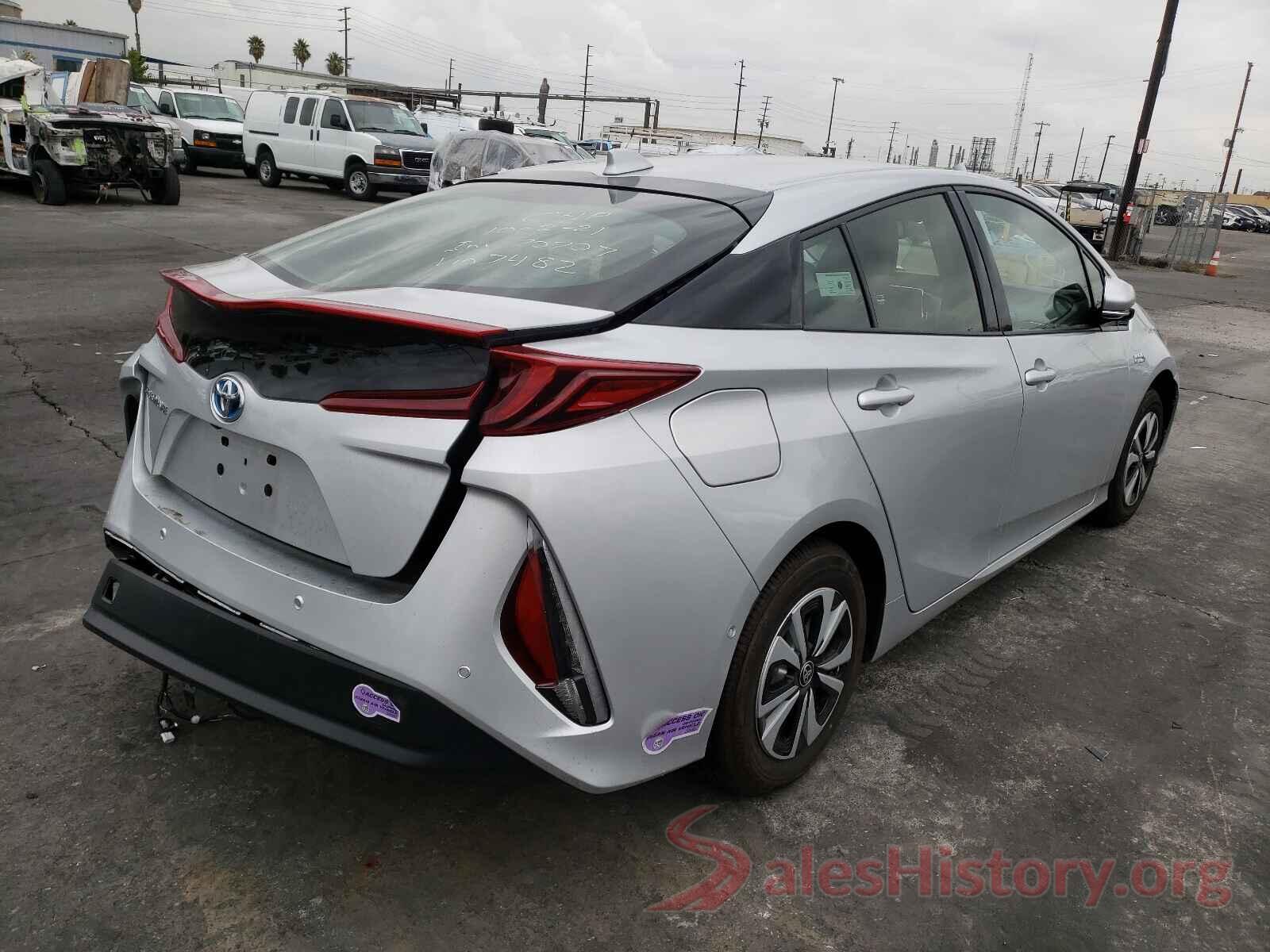 JTDKARFP7K3107482 2019 TOYOTA PRIUS