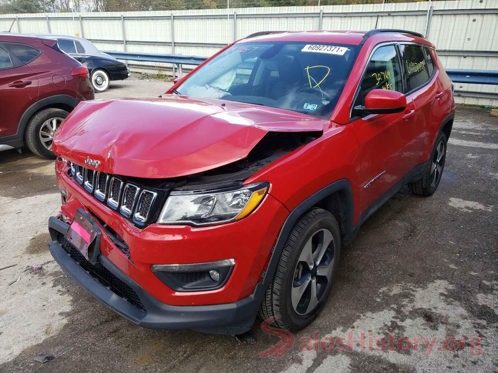 3C4NJDBB8JT284037 2018 JEEP COMPASS