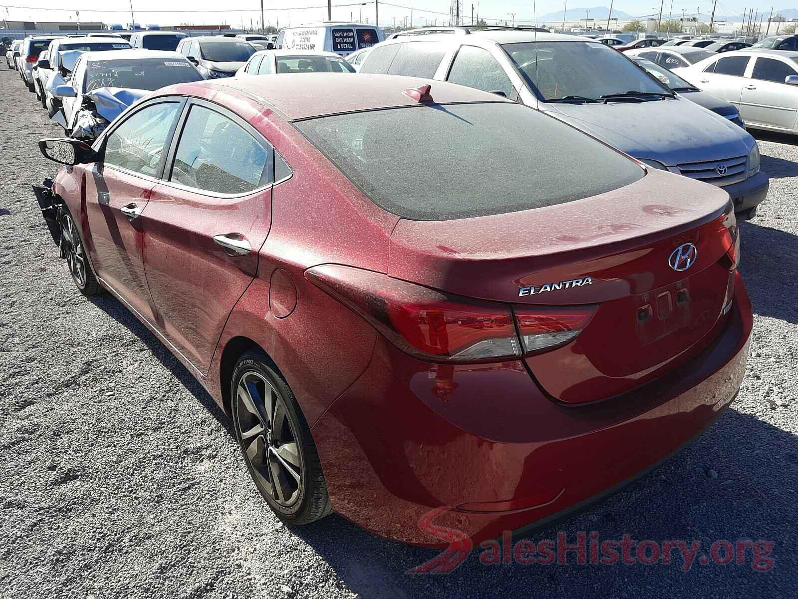 KMHDH4AE8GU617558 2016 HYUNDAI ELANTRA