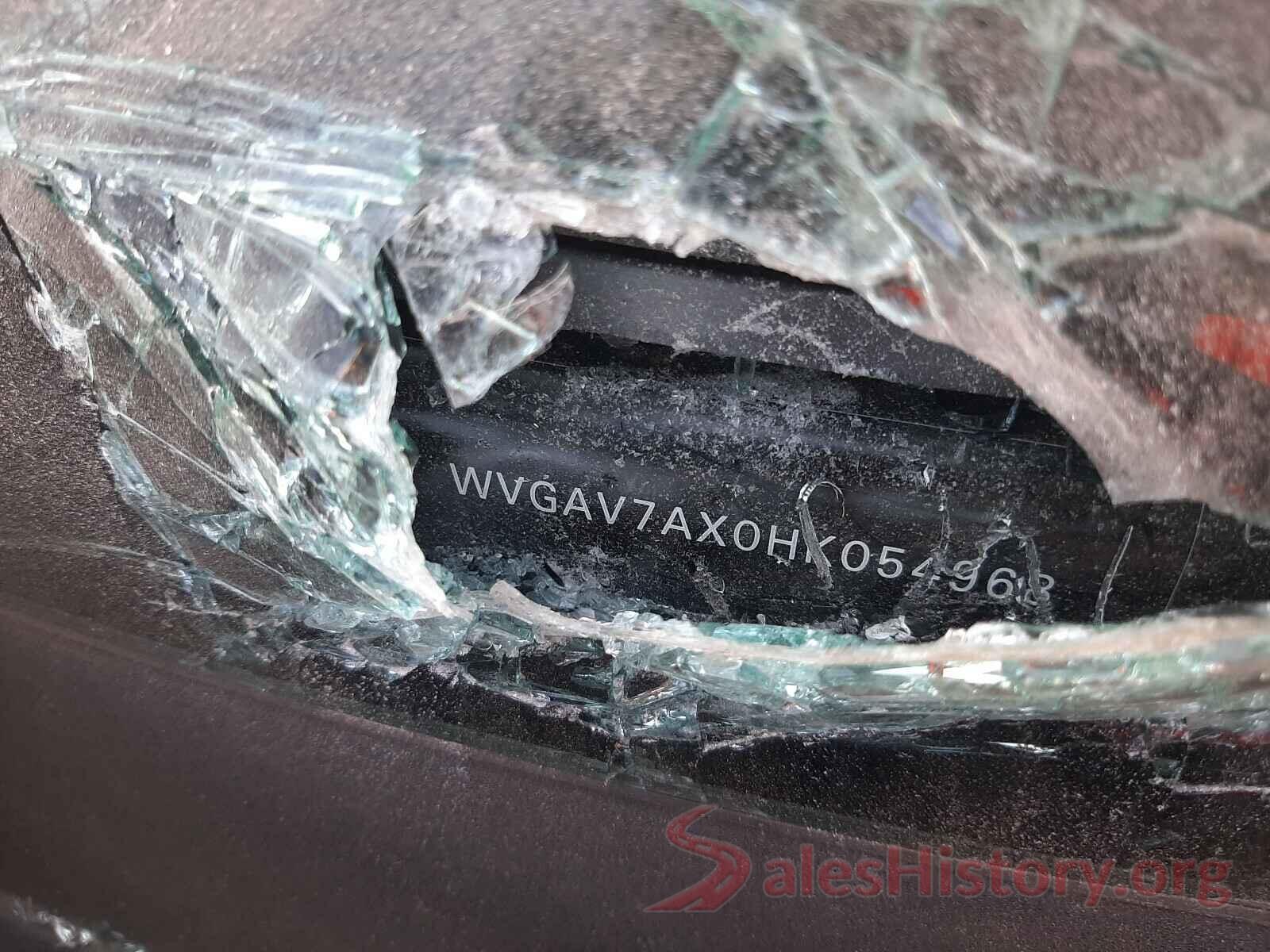 WVGAV7AX0HK054968 2017 VOLKSWAGEN TIGUAN