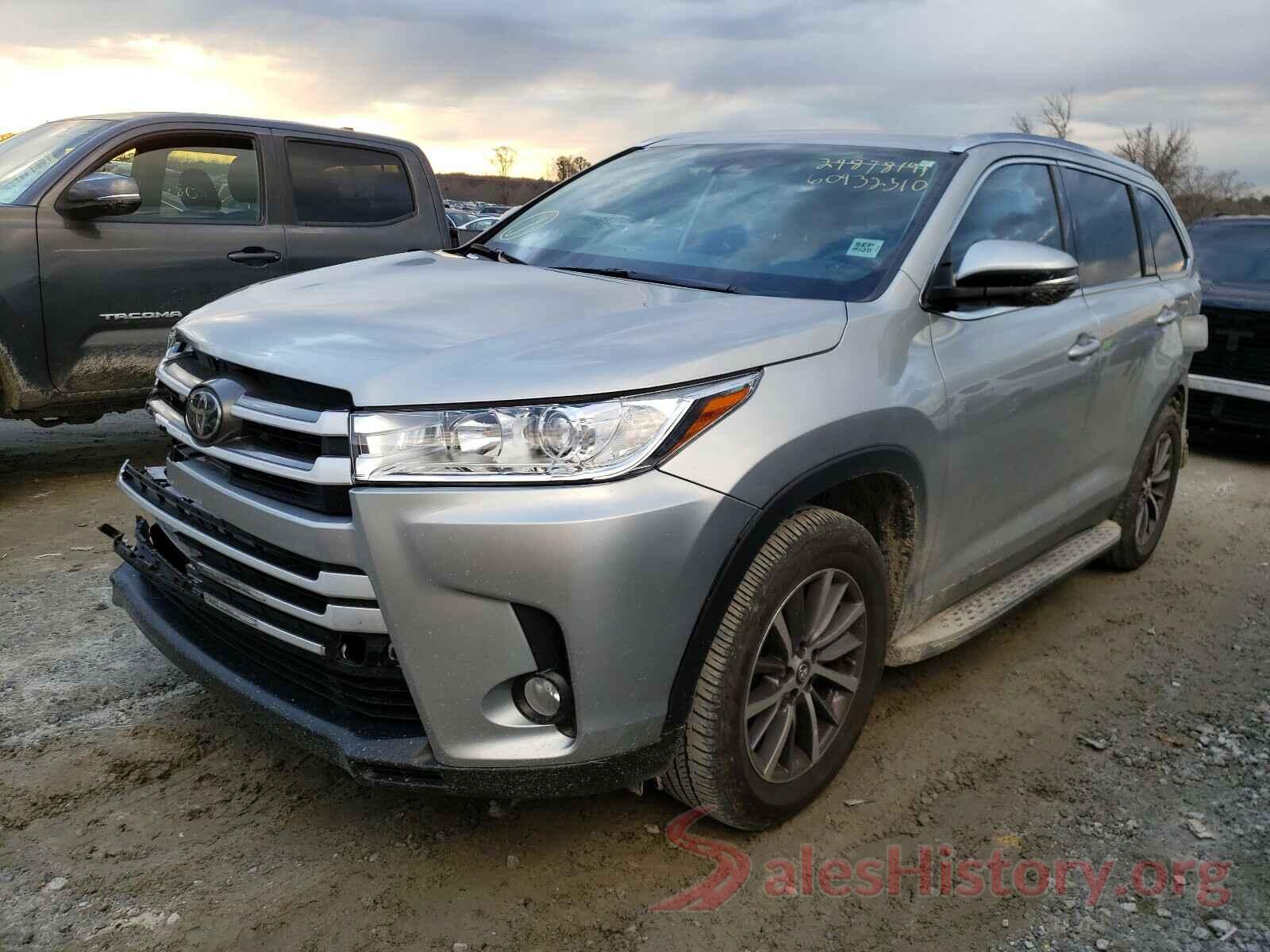 5TDKZRFH7KS302658 2019 TOYOTA HIGHLANDER