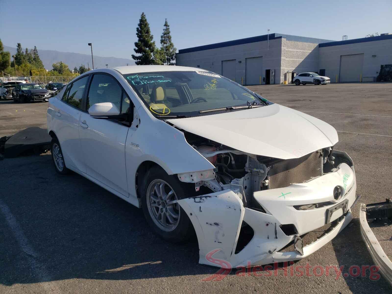 JTDKBRFU9H3055137 2017 TOYOTA PRIUS