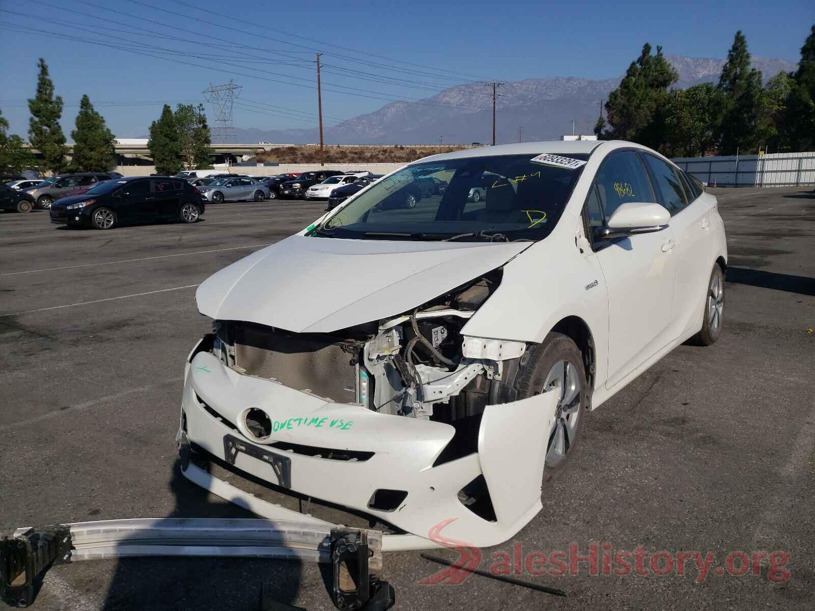 JTDKBRFU9H3055137 2017 TOYOTA PRIUS