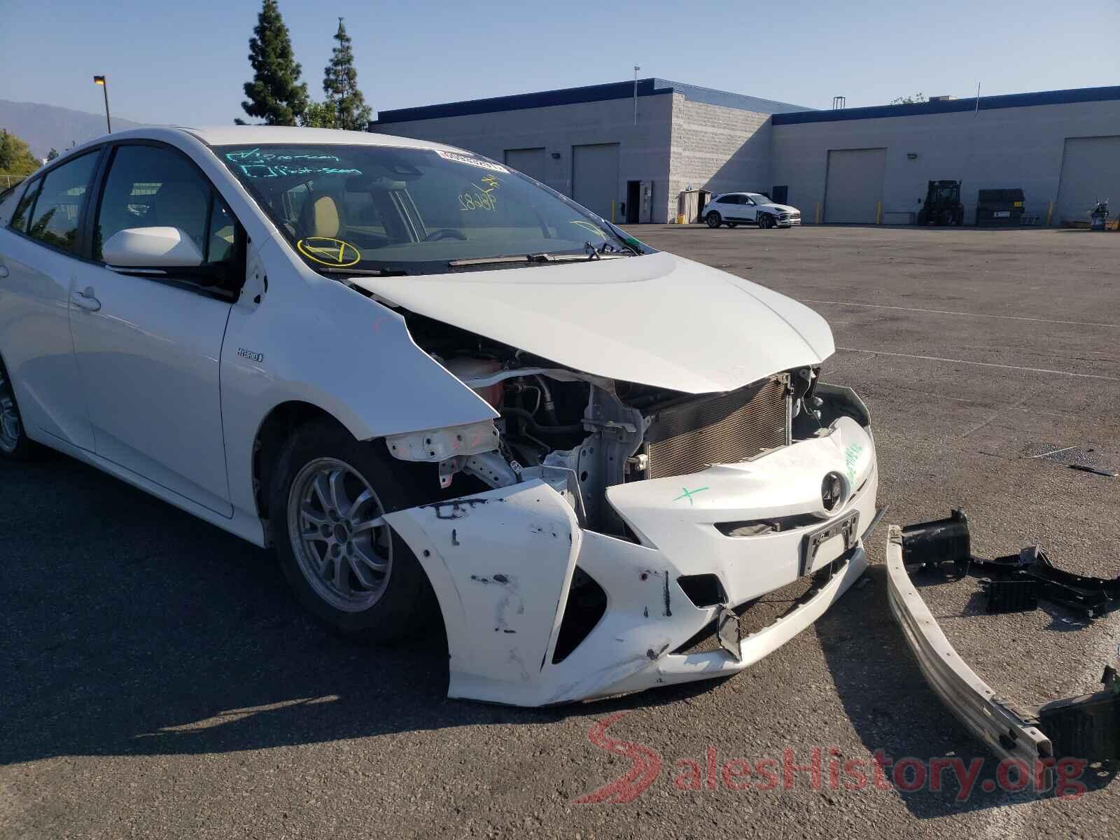 JTDKBRFU9H3055137 2017 TOYOTA PRIUS