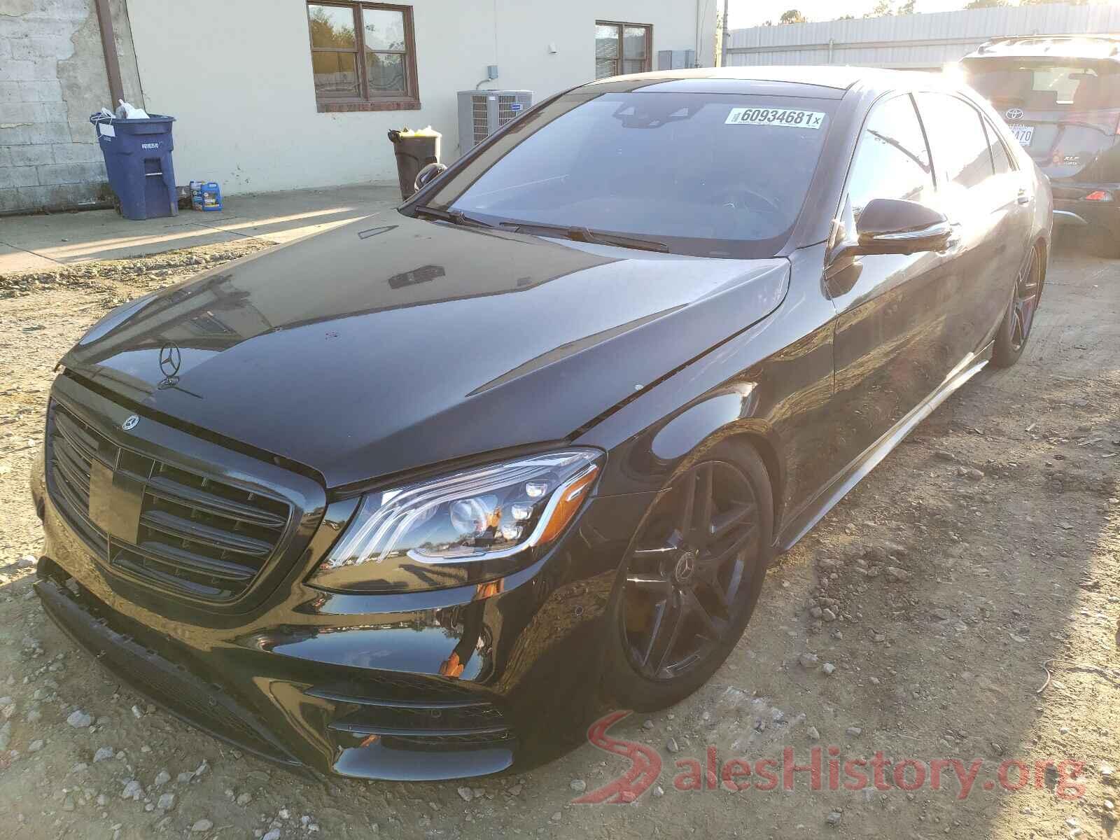 WDDUG8GB8KA475210 2019 MERCEDES-BENZ S-CLASS