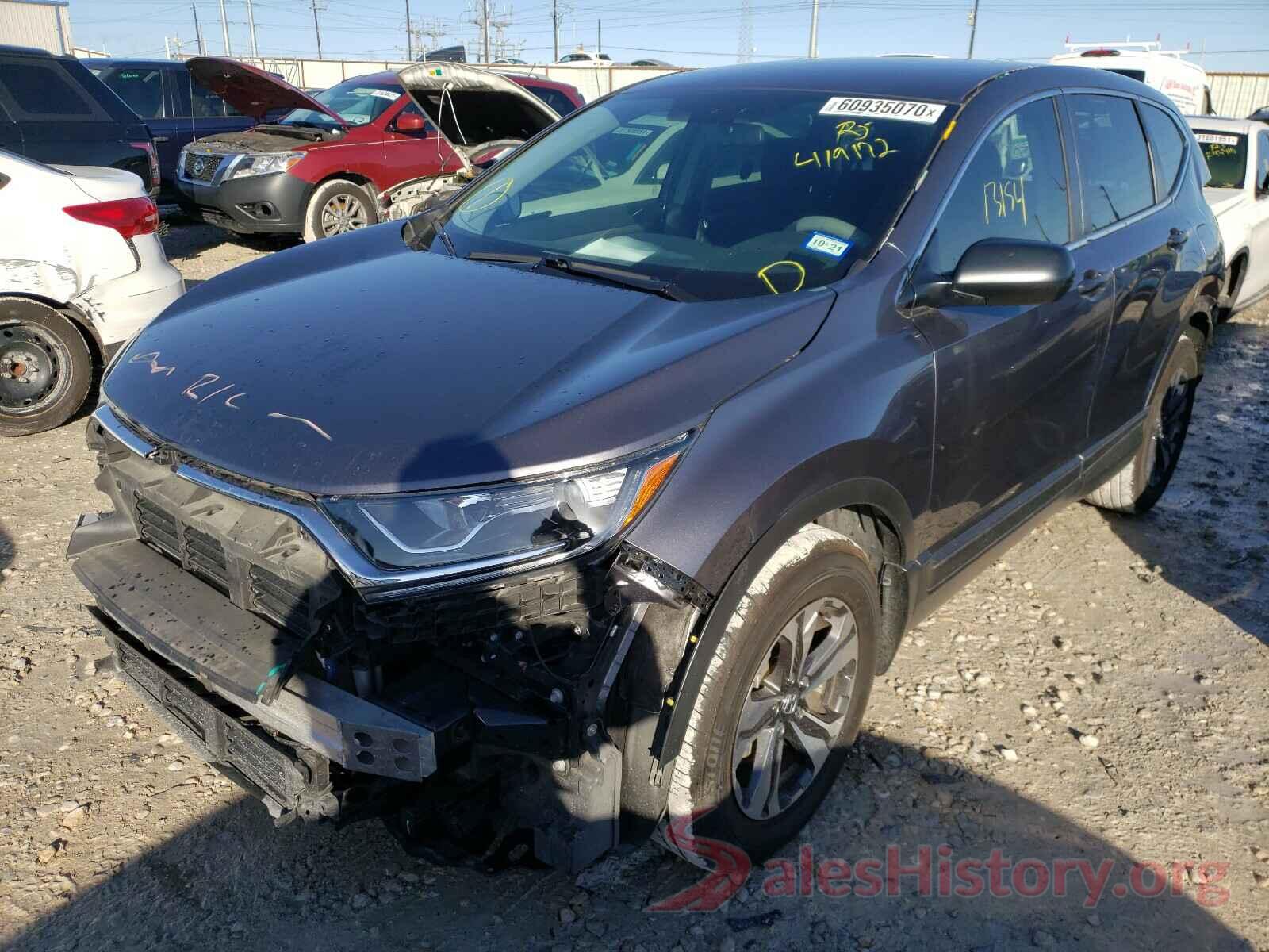 2HKRW5H38KH419172 2019 HONDA CRV