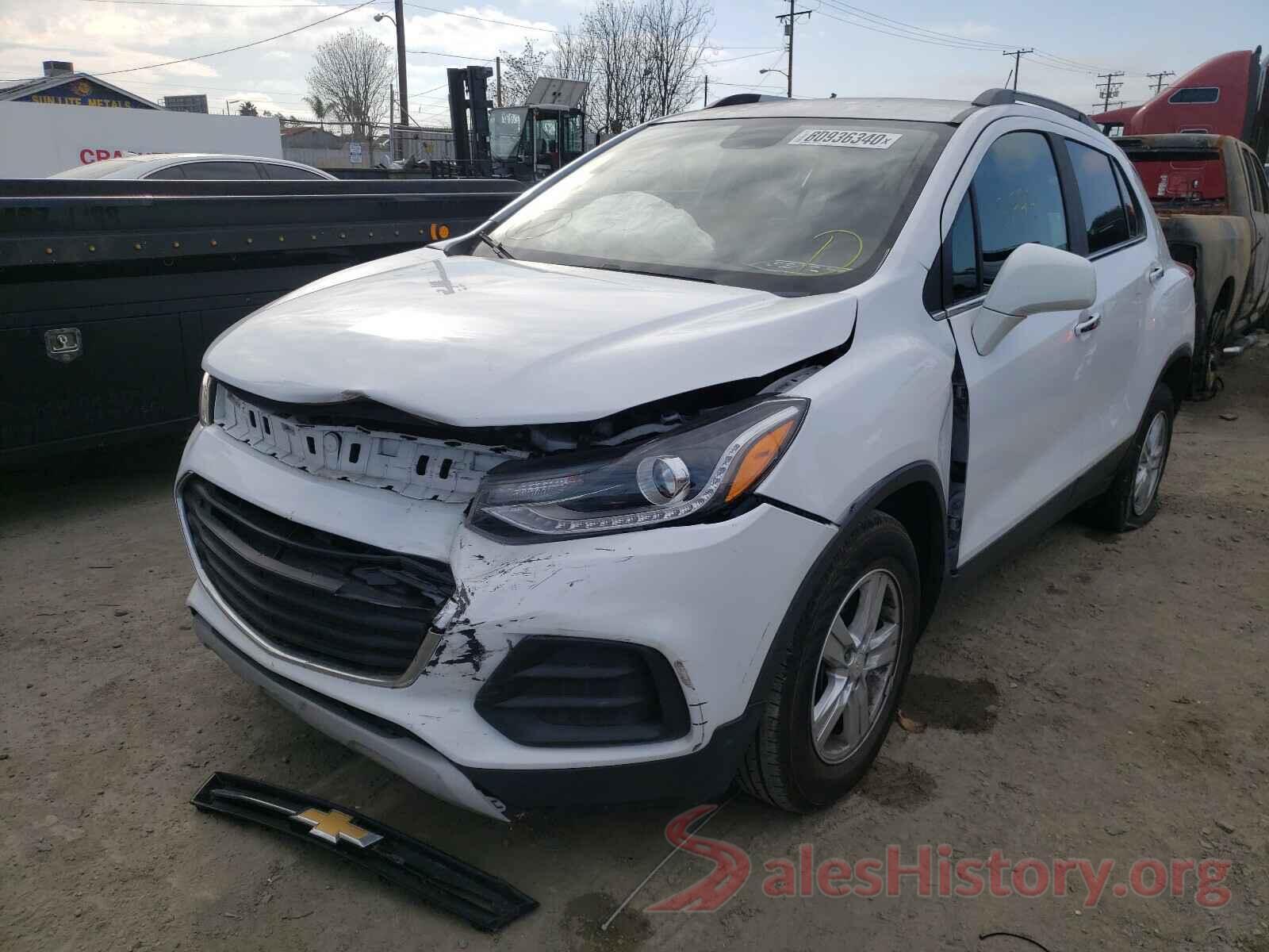 3GNCJLSB7JL154825 2018 CHEVROLET TRAX