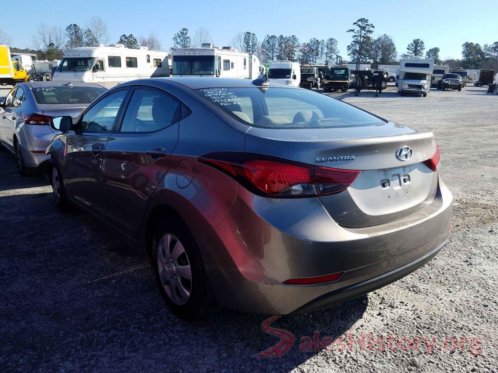 5NPDH4AE1GH759023 2016 HYUNDAI ELANTRA