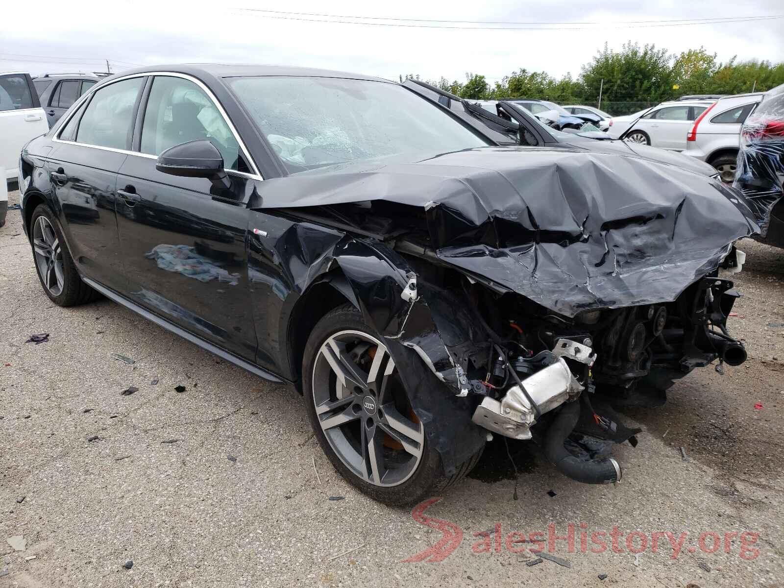 WAULNAF42HN036878 2017 AUDI A4