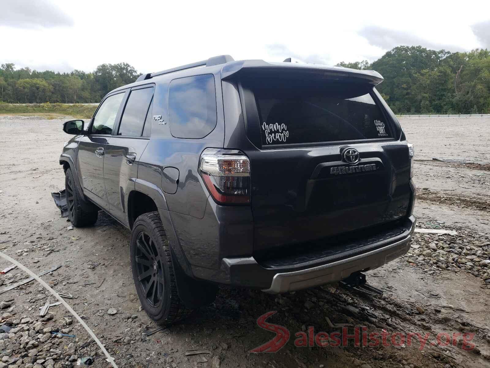 JTEBU5JR1K5613768 2019 TOYOTA 4RUNNER