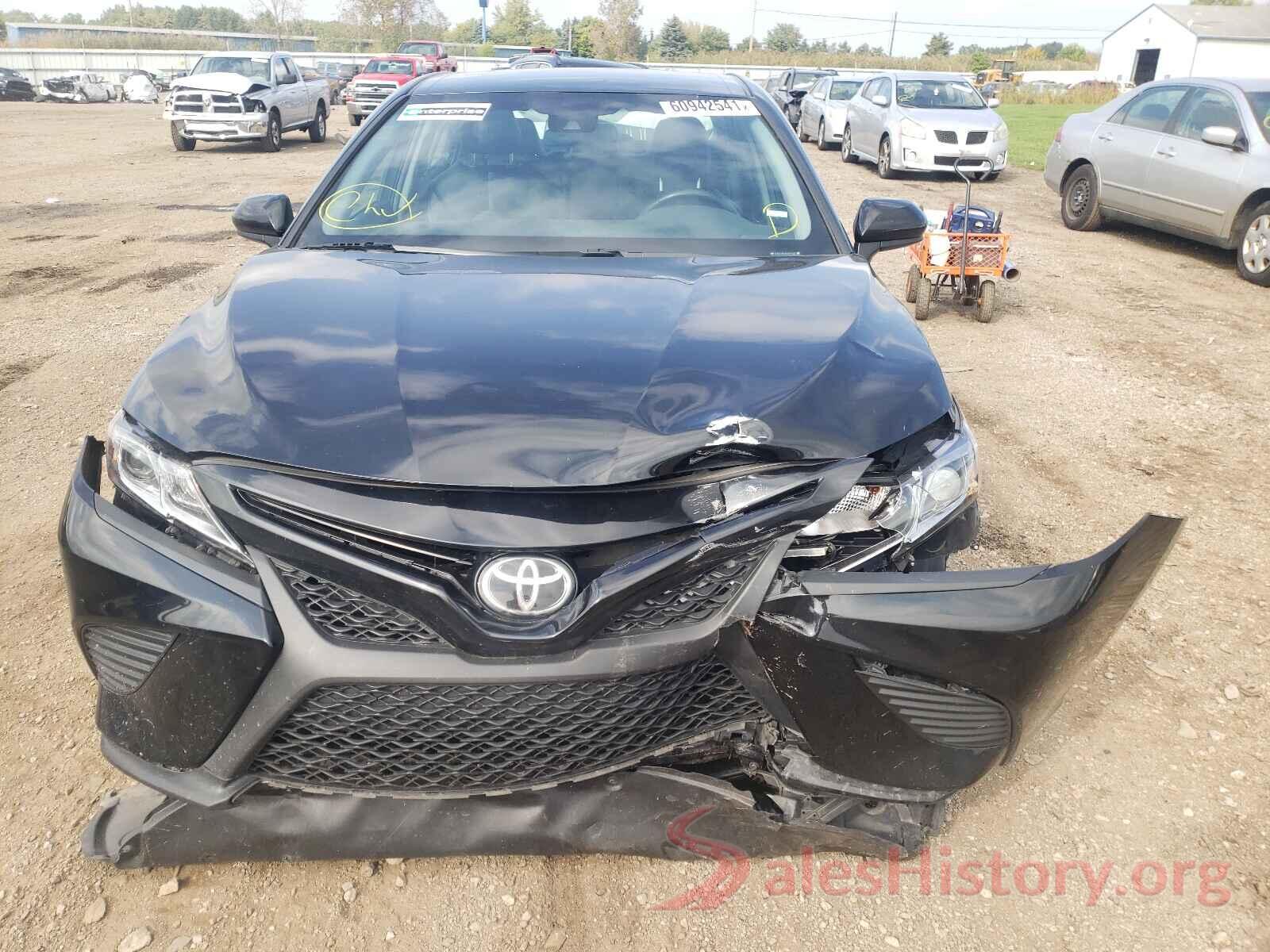 4T1B11HK3KU260109 2019 TOYOTA CAMRY